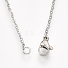 Non-Tarnish 201 Stainless Steel Pendant Necklaces NJEW-T009-JN026-1-45-3