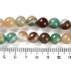 Natural Striped Agate/Banded Agate Beads Strands G-Z060-A01-C16-5