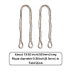 Zinc Alloy Curtain Hanging Decorations EL-TAC0001-09P-11