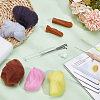 Needle Felting Wool Roving AJEW-PH0011-68-5