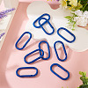 10Pcs Alloy Spring Gate Rings FIND-TA0009-25K-4