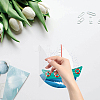 8Pcs 4 Style Waterproof PVC Electrostatic Wall Stickers DIY-WH0311-026-3