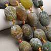 Natural Weathered Agate Beads Strands G-A321-M02-01-1