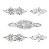 Biyun 5Pcs 3 Style Glass Crystal Hotfix Rhinestone DIY-BY0001-26-1