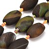 Natural Agate Beads Strands G-A321-O04-01-2
