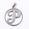 Non-Tarnish 304 Stainless Steel Pendants STAS-K162-069P-1