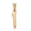 304 Stainless Steel Pendants STAS-L210-05H-G-1