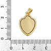 Brass Micro Pave Cubic Zirconia Pendants KK-D409-49G-04-3