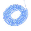 Imitation Jade Glass Beads Strands GLAA-T028-3mm-11L-3