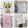 24Pcs 4 Styles Polyester Lace Bowknot Ornament Accessories DIY-TA0015-29-8