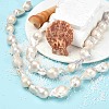 Natural Baroque Pearl Keshi Pearl Beads Strands PEAR-Q015-017-5