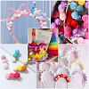 400Pcs 4 Colors Polyester Pom Pom Balls DIY-SC0031-37B-7