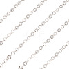 Brass Coated Iron Flat Cable Chains CH-TAC0007-01S-3