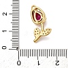 Brass Micro Pave Cubic Zirconia Pendants KK-I276-04G-04A-3