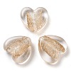 Heart Handmade Lampwork Beads LAMP-U003-01M-1