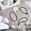 4Pcs Imitation Leather Double Layer Choker Necklaces NJEW-SC0001-68-4