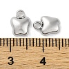 304 Stainless Steel Pendant Rhinestone Settings STAS-D194-01P-3