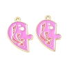 Alloy Enamel Pendants AL-CBA292F-01G-G-1