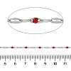 304 Stainless Steel Dapped Chains CHS-H036-01P-09-3