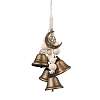 Iron Bell Pendant Decoration HJEW-JM02259-1