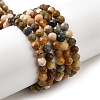 Natural Agate Beads Strands X-G-G991-A03-A-01A-2
