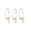 Alloy Enamel Pendants X-ENAM-S115-144B-1