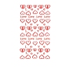 Valentine's Day 5D Love Nail Art Sticker Decals LS-MRMJ-R109-Z-D4363-01-2
