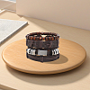 1Pc Cowhide & Imitation Leather Cord Knitted Multi-strand Bracelets AJEW-GF0011-50F-3
