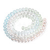 Transparent Glass Beads Strands GLAA-E036-07X-3