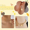 7Pcs 7 Styles Brass Pendants KK-CJ0005-85-7