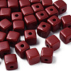 Opaque Acrylic Beads MACR-S373-141-A01-3