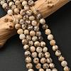 Natural Feldspar Beads Strands G-S259-26-6mm-1