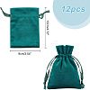  12Pcs Velvet Bags Drawstring Jewelry Pouches TP-NB0001-29C-7