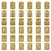 DICOSMETIC 36Pcs 6 Style Tibetan Style Alloy Pendants FIND-DC0003-82-1