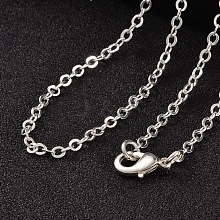 Brass Cable Chains Necklaces NJEW-JN01468-02