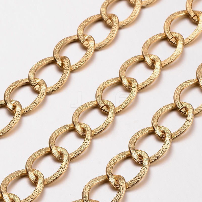 Wholesale Aluminium Twisted Chains Curb Chains - Jewelryandfindings.com