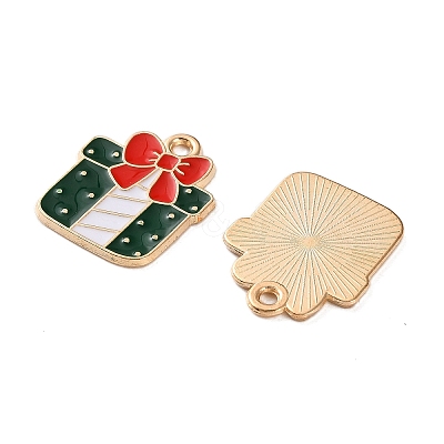 Alloy Enamel Pendants ENAM-I061-01KCG-05B-1