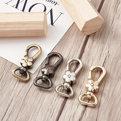 Alloy Swivel Clasps PALLOY-TA0001-34S-1