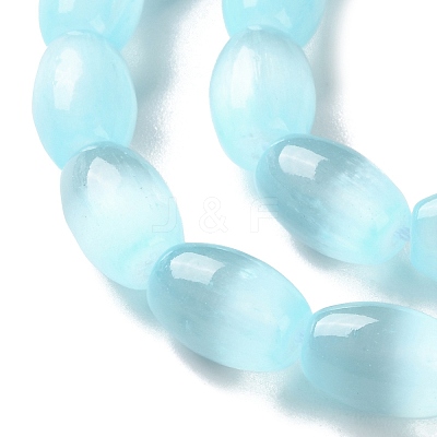 Macaron Color Natural Selenite Beads Strands X1-G-B102-A01-06-1