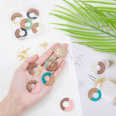 DIY Earring Making Kit DIY-OC0007-47-1