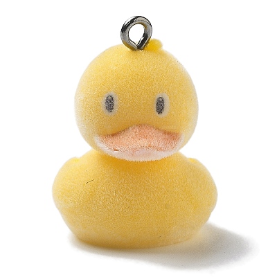 Resin Pendants RESI-Q007-01G-1