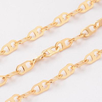 Ion Plating(IP) 304 Stainless Steel Mariner Link Chains CHS-H007-15G-1