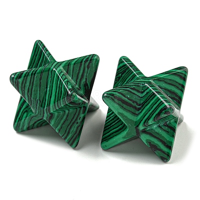 Synthetic Malachite Beads G-A206-01B-68-1