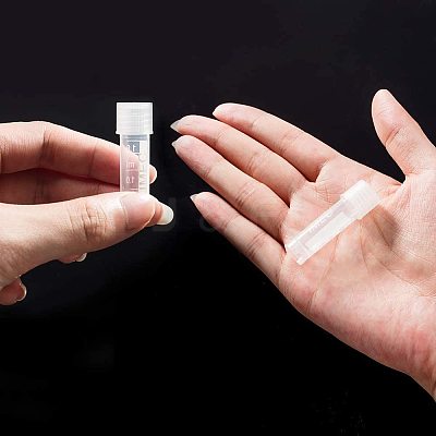 Graduated Tube Plastic Bead Containers CON-PH0001-74-1