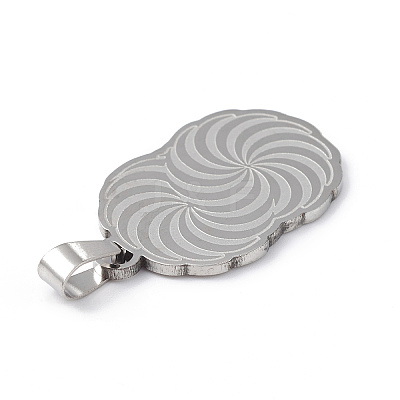 Non-Tarnish 201 Stainless Steel Pendants LS-STAS-C072-01P-1