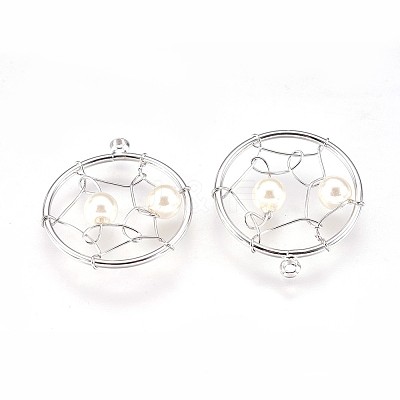 Brass Pendants KK-P153-08P-NF-1