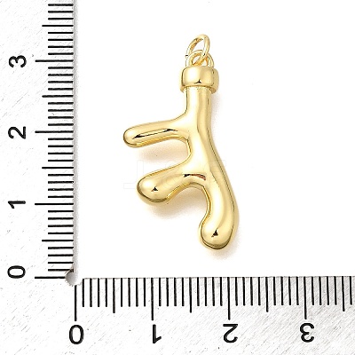 Brass Pendants KK-Z125-10G-1