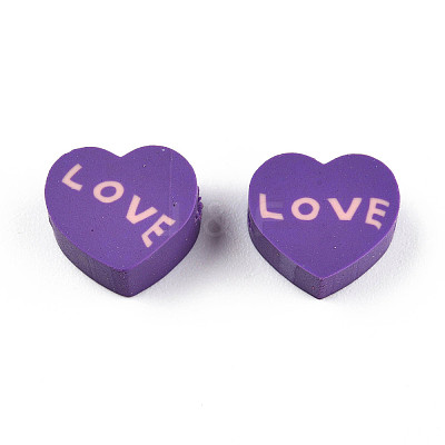 Handmade Polymer Clay Beads CLAY-N010-084B-06-1