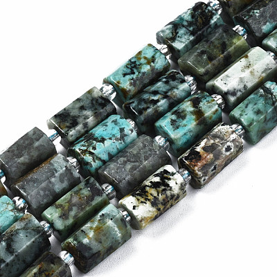 Natural African Turquoise(Jasper) Beads Strands G-S376-012-1