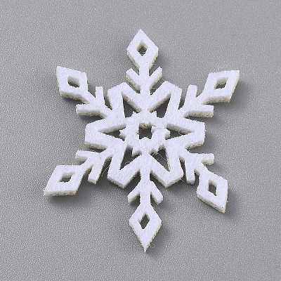 Snowflake Felt Fabric Christmas Theme Decorate LS-DIY-H111-A08-1